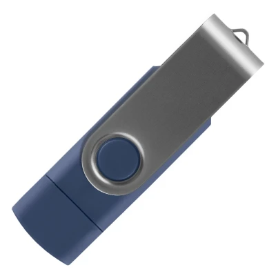SMART C GRAY 3.0, USB-Stick, Blau, 64GB