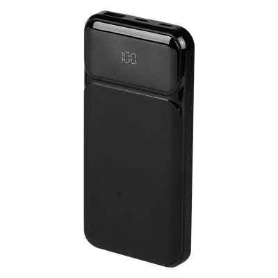 CONNECTOR LED, Powerbank, 10.000 mAh, Schwarz