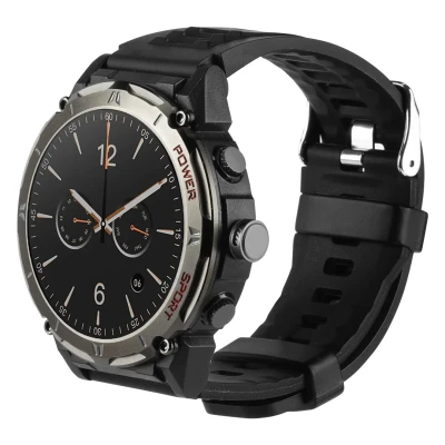 BEZEL, Smartwatch mit GPS-Funktion und AMOLED-Display, Schwarz