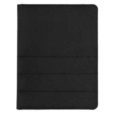 DOMINGO A5, Portfolio mit A5-Notizbuch, Schwarz