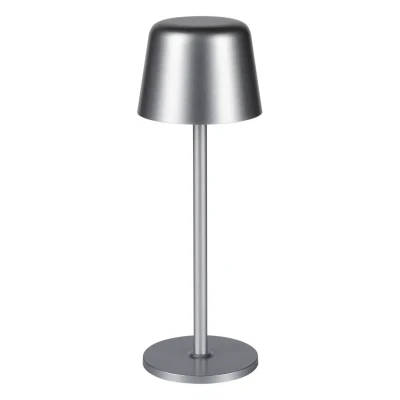 TALYA, LED-Tischlampe, Glänzendes Metall