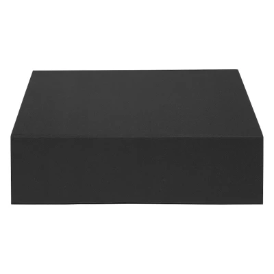 LUISA, self-folding gift box, black