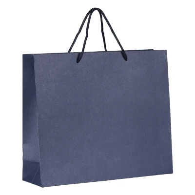 IRIS, Papiertasche, 170 g/m2, Blau