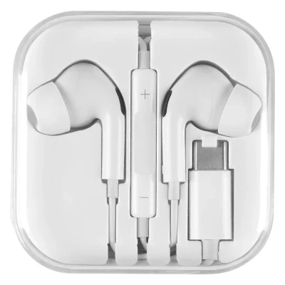 PIN, earbuds, white