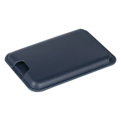 BECCO, magnetic card holder for mobile phone, blue