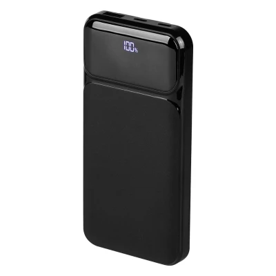 CONNECTOR, power bank, 10.000 mah, black