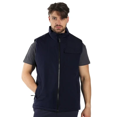 TANKER VEST, Arbeitsweste aus Ripstop-Gewebe, Blau