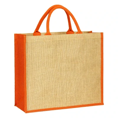 MAKARENA, Tasche aus Jute, Orange