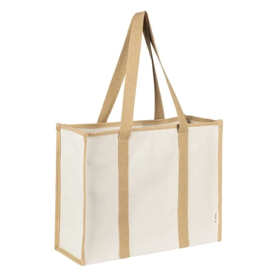 LIMONCELLO, recycled cotton bag, 450 g/m2, beige