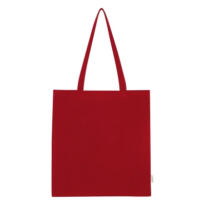 FRAGOLA, torba od recikliranog pamuka, 220 g/m2, crvena