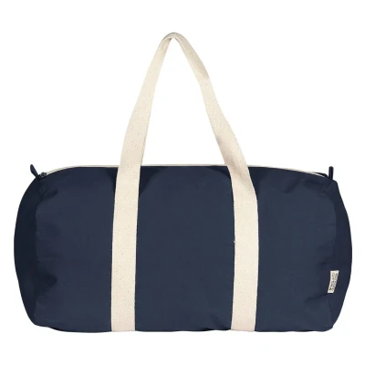 BOUNTY, recycled cotton duffle bag, 320 g/m2, blue