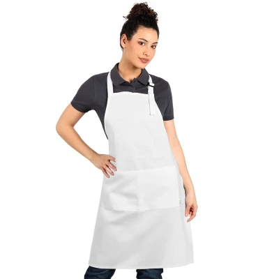 ECO CHEF, kecelja, 180 g/m2, bela