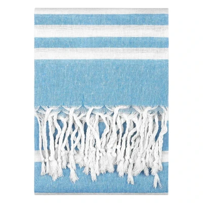 TASOS, cotton beach towel, 180 g/m2, turquoise