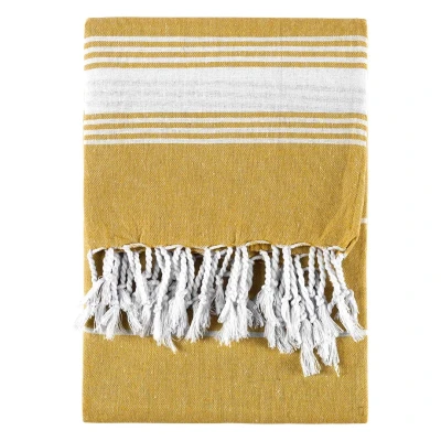 TASOS, Strandtuch aus Baumwolle, 180 g/m2, Gelb
