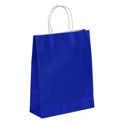 LEXA, Papiertasche, 110 g/m2, Königsblau