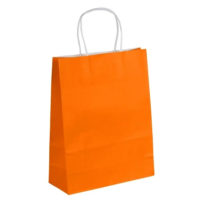 LEXA, paper bag, 110 g/m2, orange