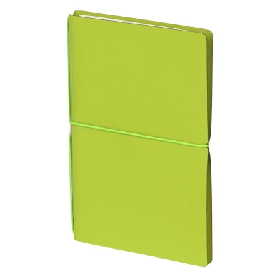 MODIMO, A5-Notizbuch mit Softcover, Lime-Grün