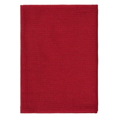 COCOLO, kitchen cloth with waffle structure, red