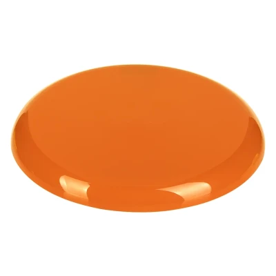 JOY, frisbee, orange