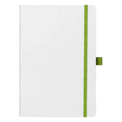 CODE WHITE, A5-Notizbuch, Lime-Grün