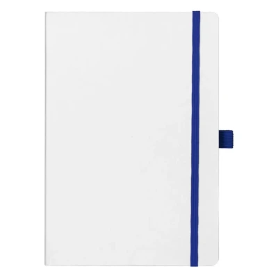 CODE WHITE, A5-Notizbuch, Königsblau
