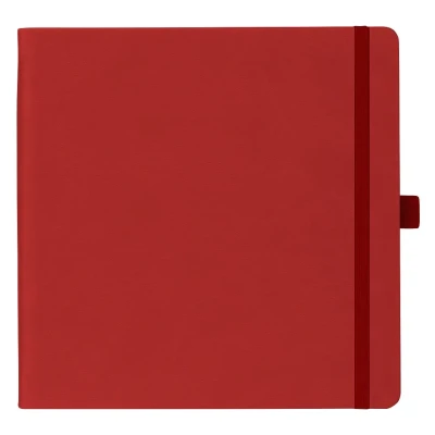 KUNST, notebook 17.4 x 17.4 cm, red
