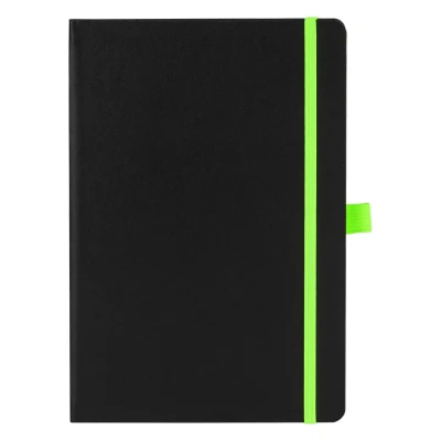 CODE BLACK, A5-Notizbuch, Lime-Grün