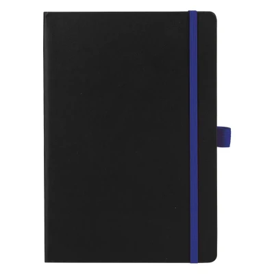 CODE BLACK, A5-Notizbuch, Königsblau