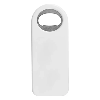 MAGNET BLANCO, bottle opener with magnet, white