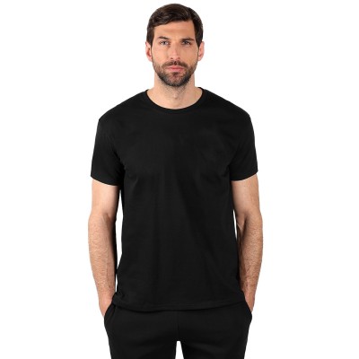 TERRA MEN, organic combed cotton t-shirt, 150 g/m2, black