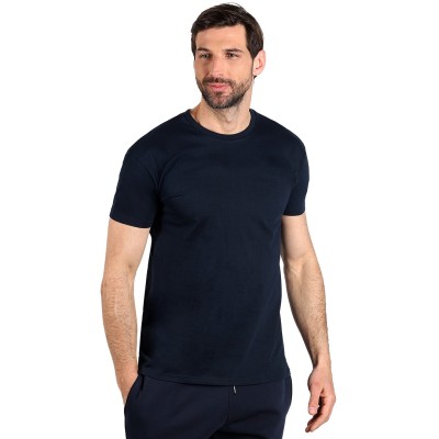 TERRA MEN, organic combed cotton t-shirt, 150 g/m2, blue