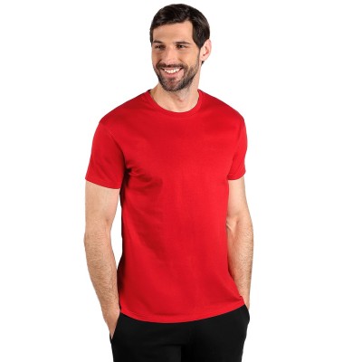 TERRA MEN, organic combed cotton t-shirt, 150 g/m2, red