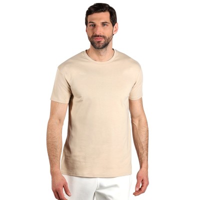 TERRA MEN, organic combed cotton t-shirt, 150 g/m2, beige