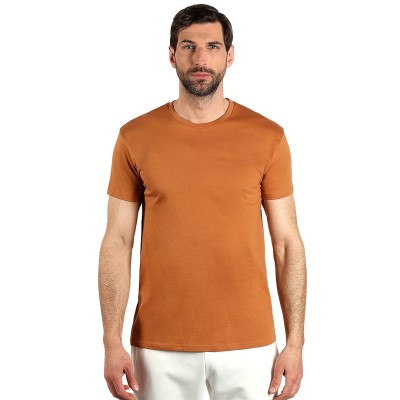 TERRA MEN, organic combed cotton t-shirt, 150 g/m2, light brown
