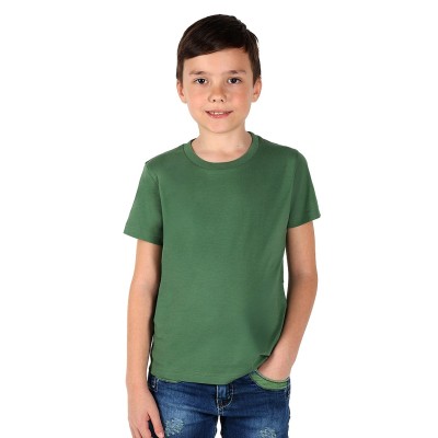 TERRA KID, children's t-shirt made of organic combed cotton, 150g/m2, green