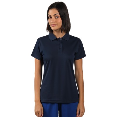 LACROSS LADY, women’s sports polo shirt, 130 g/m², blue
