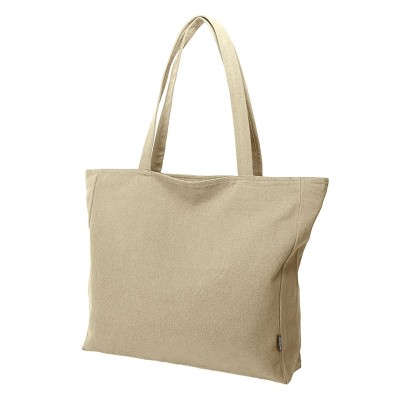 ECO LIVING, recycled cotton bag, 500 g/m2, light brown