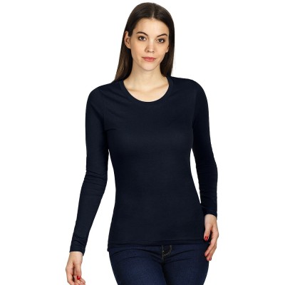 MISS, women’s long sleeve shirt, 160 g/m2, blue