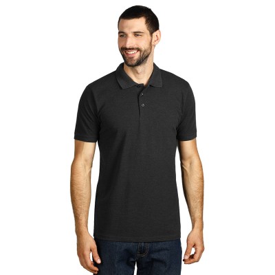 AZZURRO II, polo shirt, 180 g/m2, dark ash