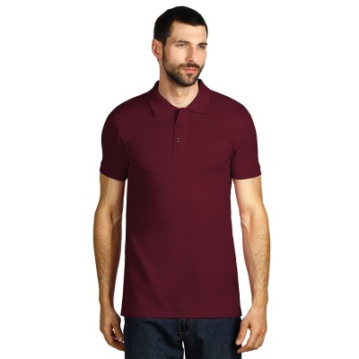 AZZURRO II, polo shirt, 180 g/m2, burgundy