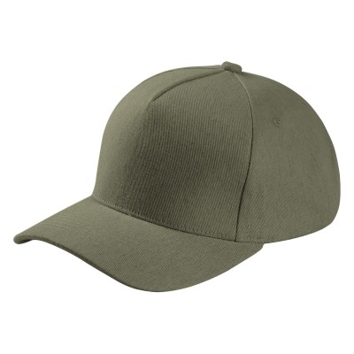 VOLLEY, cap, 5 panels, metal buckle closure, olive