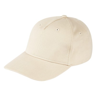 FORZA, cap, 5 panels, metal buckle closure, beige
