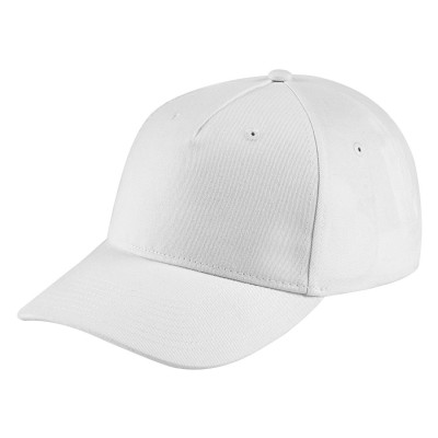 FORZA, cap, 5 panels, metal buckle closure, white