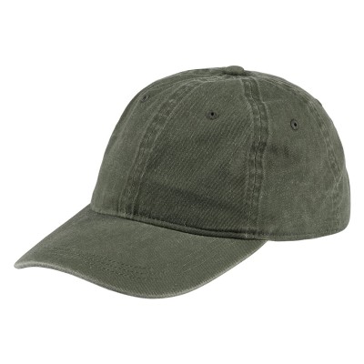 ARLO, cap, 6 panels, metal buckle closure, olive