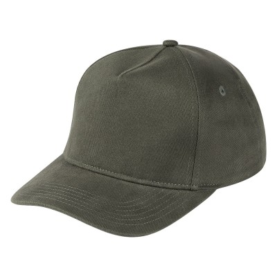 DANTE, cap, 5 panels, velcro closure, olive