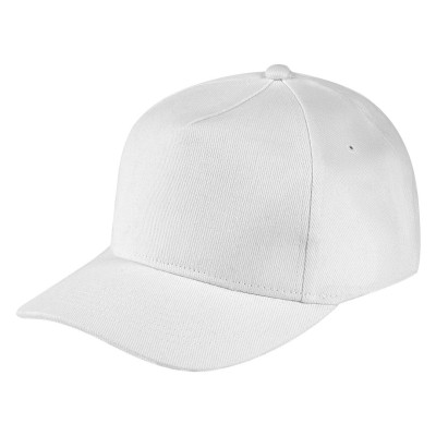 DANTE, cap, 5 panels, velcro closure, white