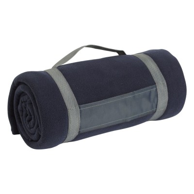 BLANKET, polar-fleece blanket, 220 g/m2, blue