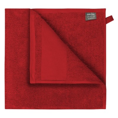 SPA 70, shower towel, 70 x 140 cm, red
