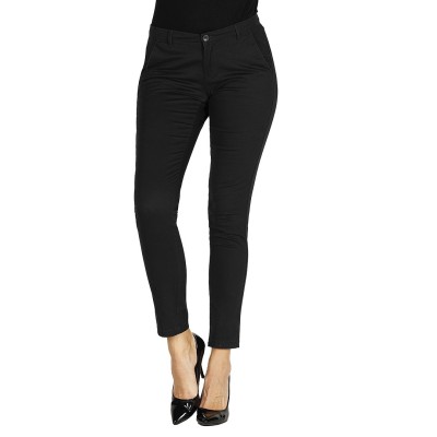 CHINO LADY, women's pants black