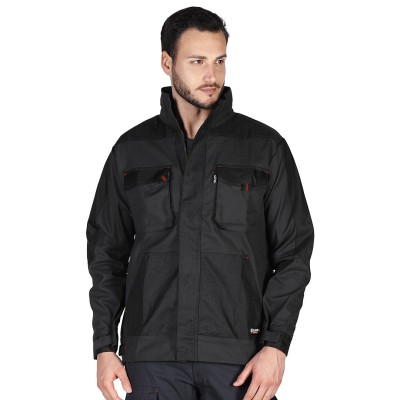 RAPID JACKET, workwear jacket, dark gray